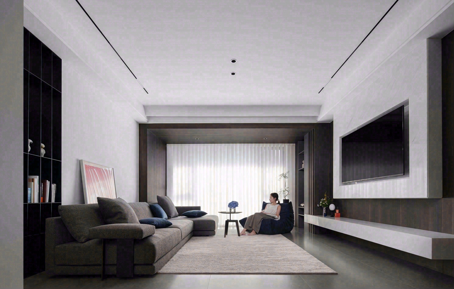 苏州湾景苑220㎡超大共享空间设计丨中国苏州丨一道设计-37