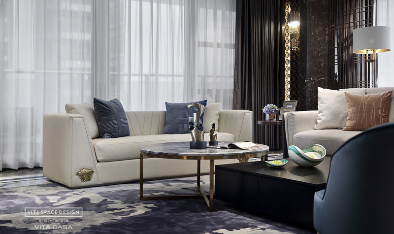 维塔设计|深圳宝中壹方玖誉现代低奢生活境-17