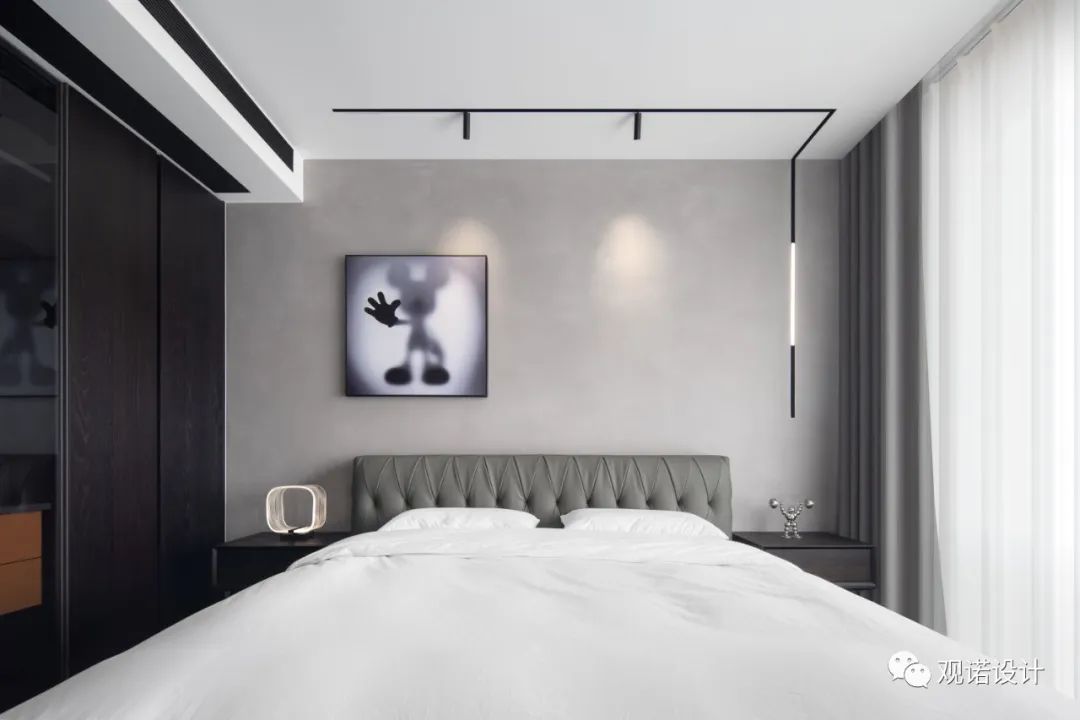 黑白之间·台州置信原墅现代风设计丨中国台州丨余荣-43