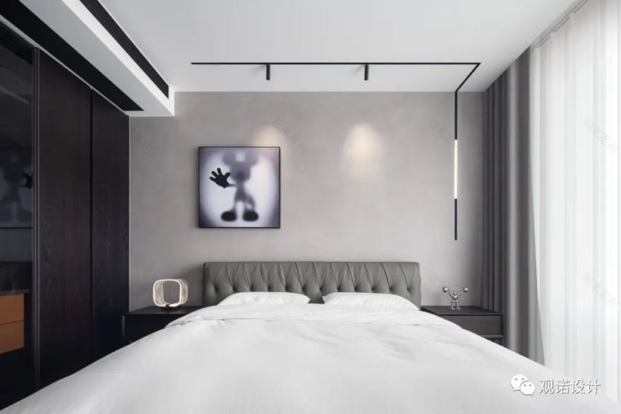 黑白之间·台州置信原墅现代风设计丨中国台州丨余荣-43