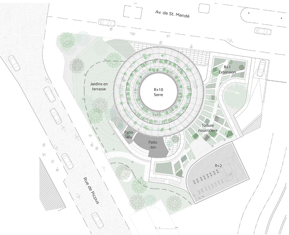 Racine 塔楼改造丨法国巴黎丨Maud Caubet Architectes-61