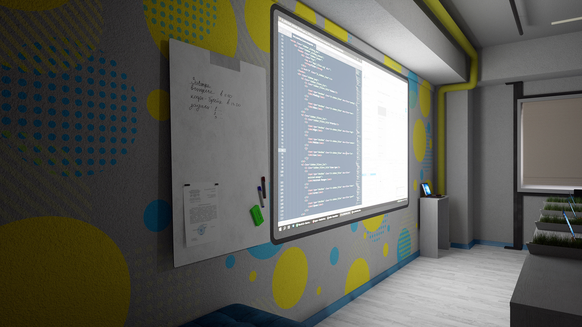 Programming School for Kids 教室设计-13