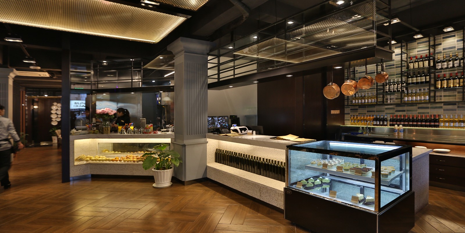 IDDW 道伟设计 | “灰度”巴黎中餐厅,简约工业风融合巴黎元素-30