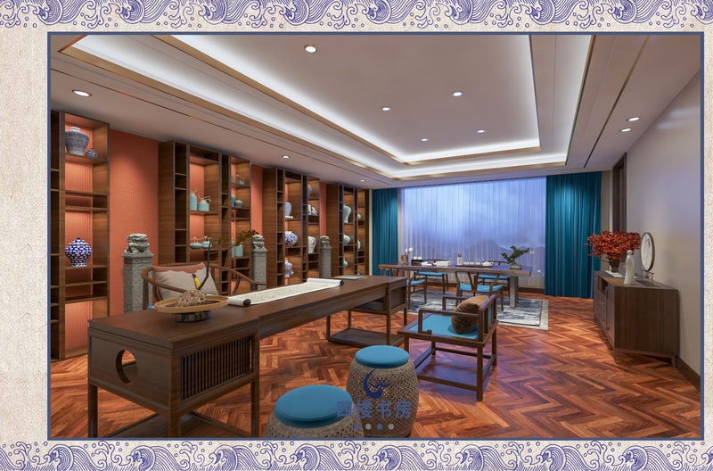 周至私人别墅的琴棋书画设计-10