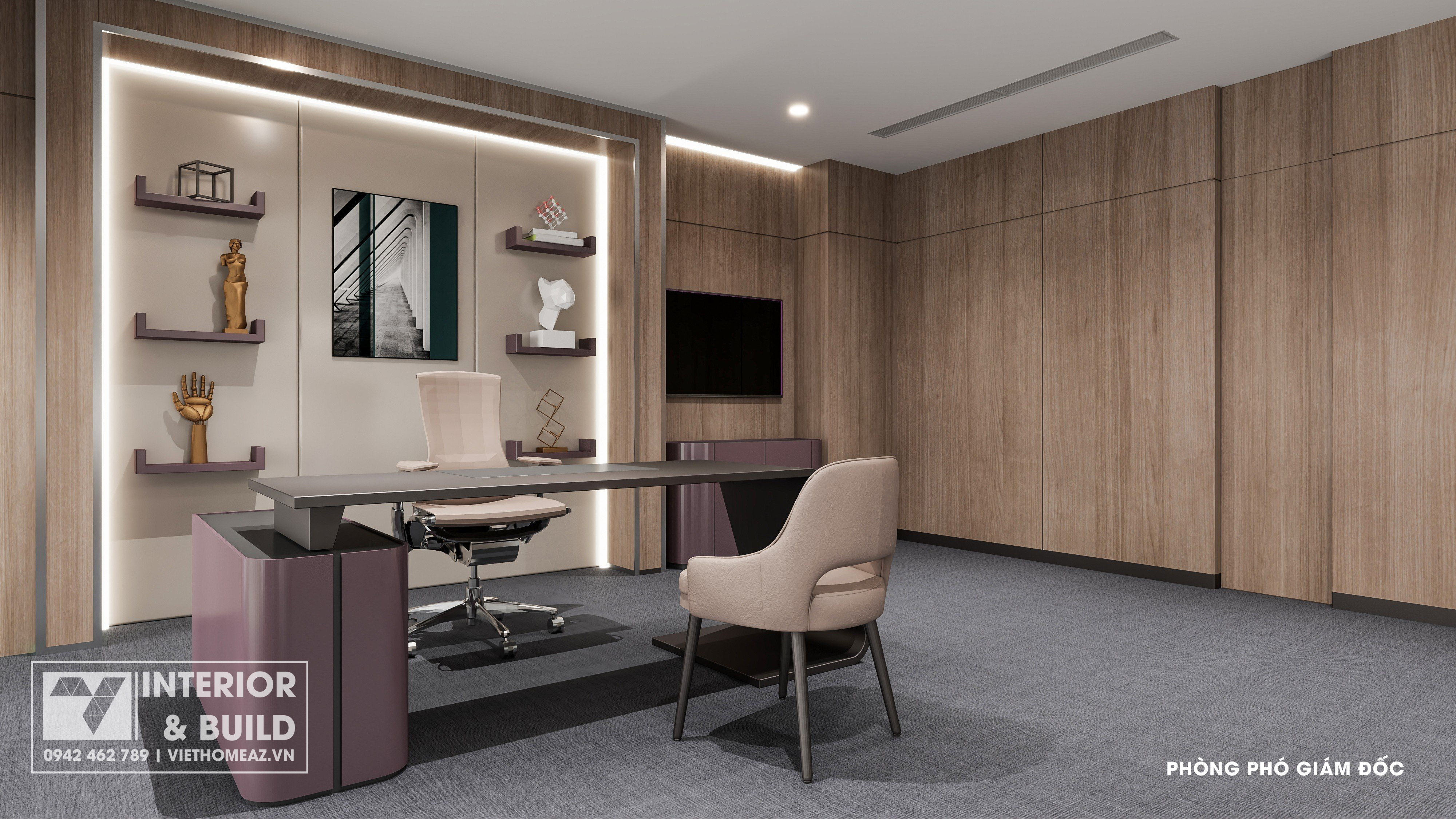 平阳办公设计丨越南丨KIẾN TRÚC NỘI THẤT VIETHOME-19