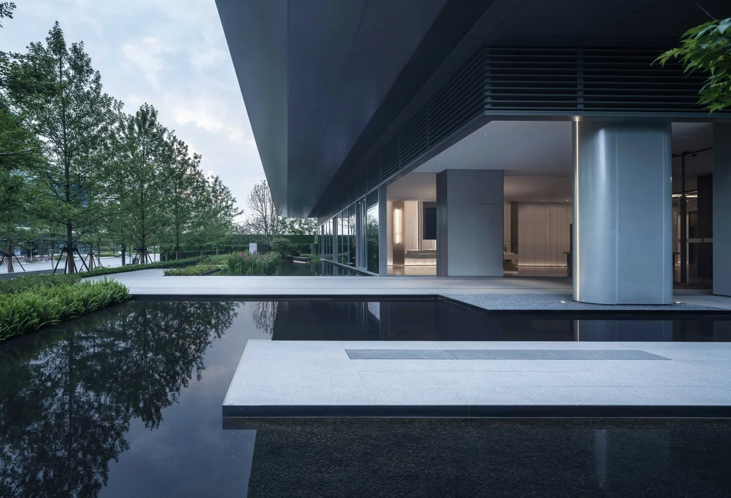 杭州绿城西溪云澜谷办公产业园+景观SU模型-4