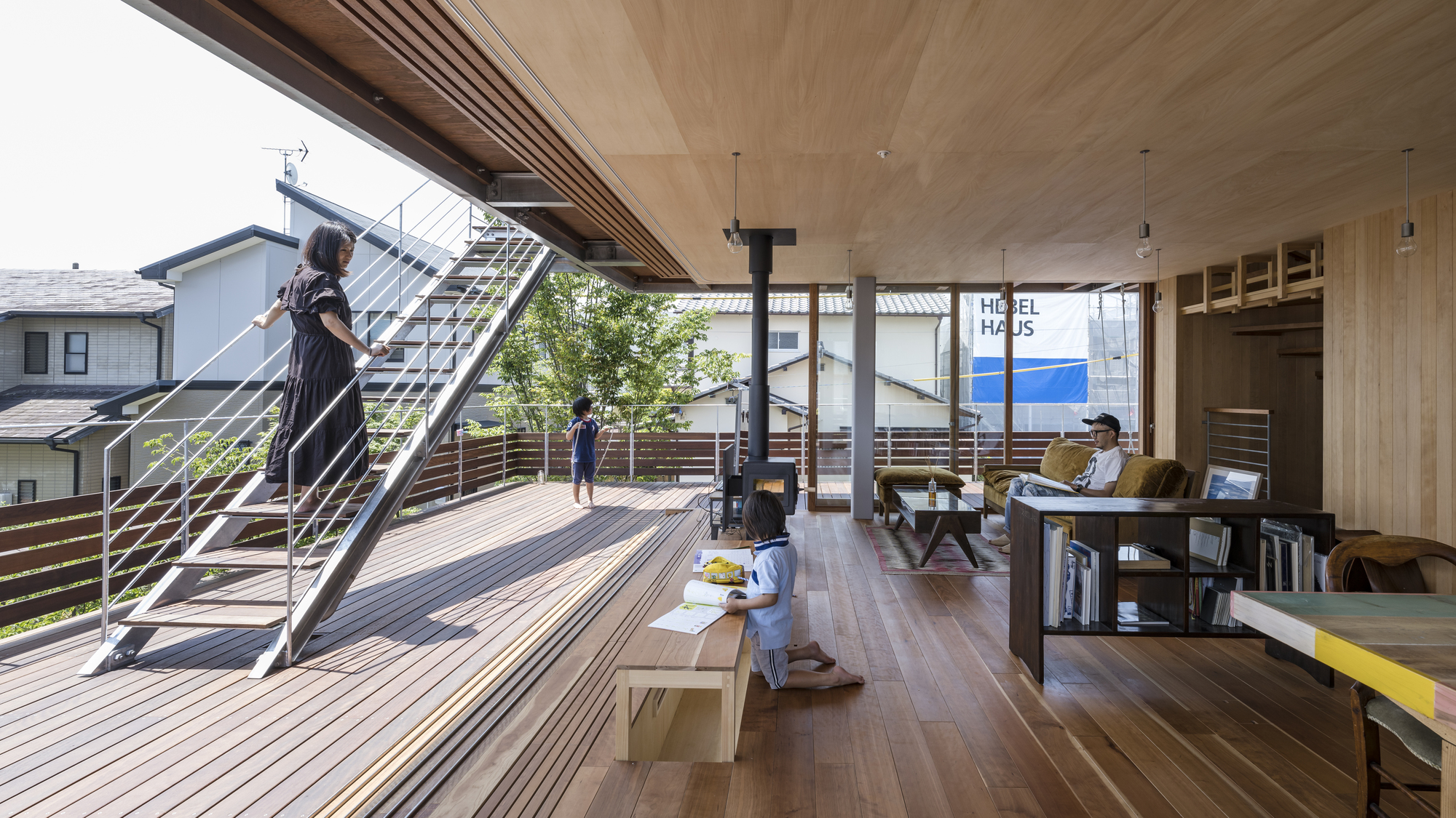 城堡屋丨日本丨Tezuka Architects-23