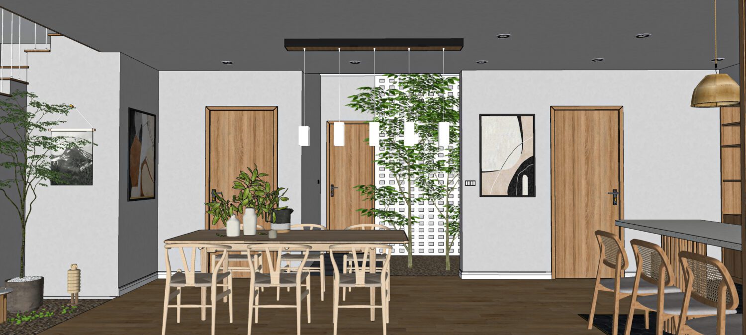 SketchUp房屋外部模型丨Thanh Hoang-7