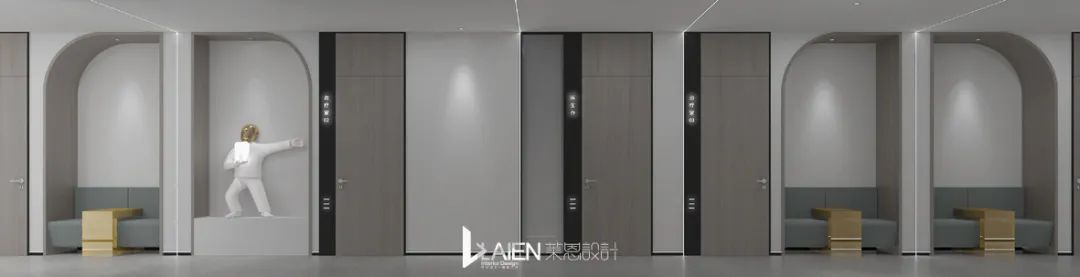 上海九亭大街华尔康口腔,现代简约与科技感的完美结合-47