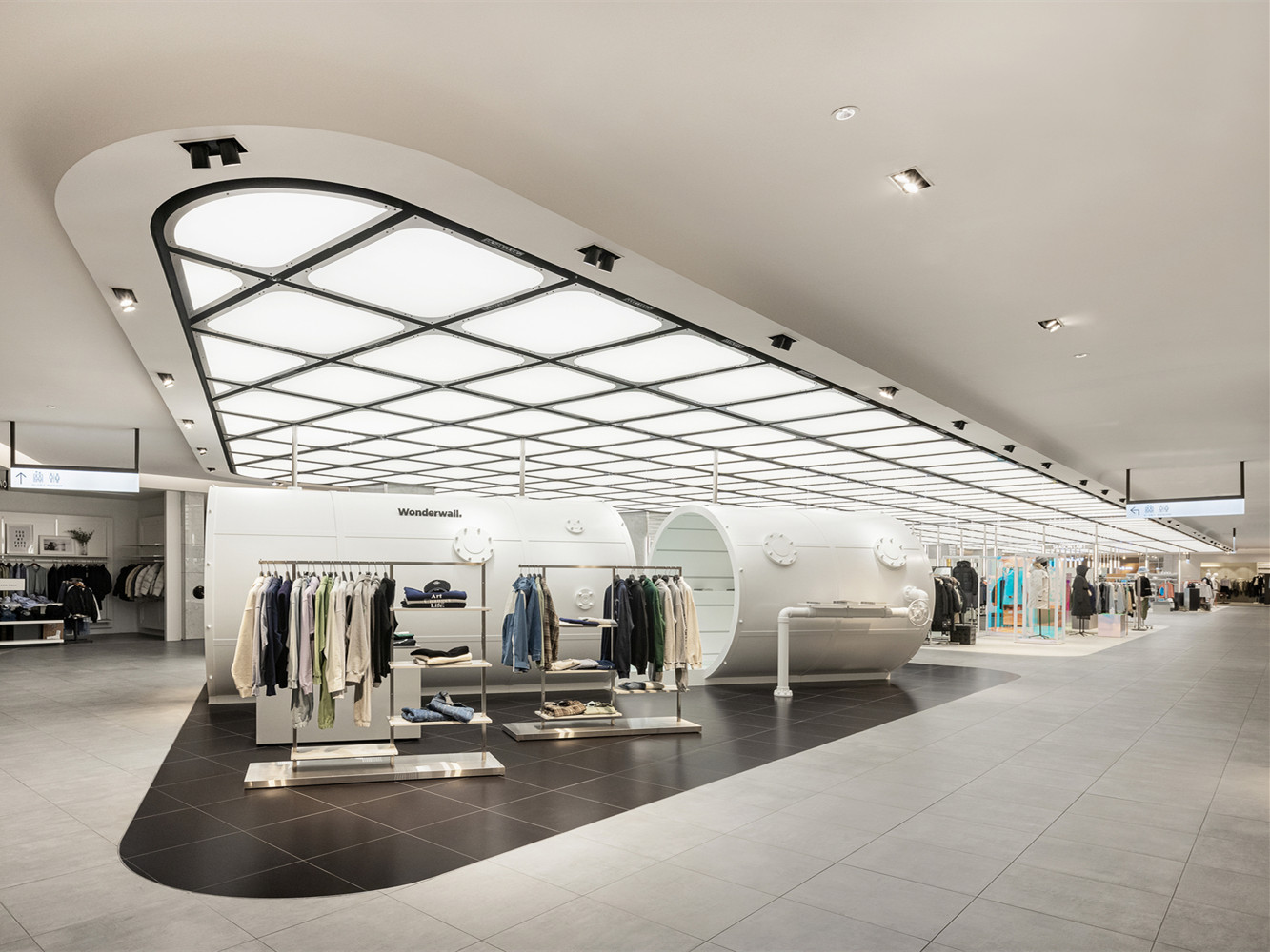 韩国现代百货板桥店 4 楼翻新丨Betwin Space Design-3