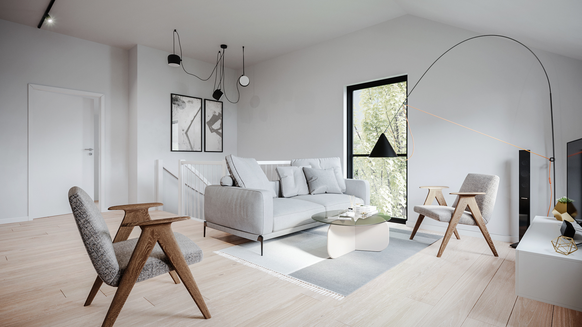 Semidetached house 可视化丨挪威丨PAJORVIS.-0