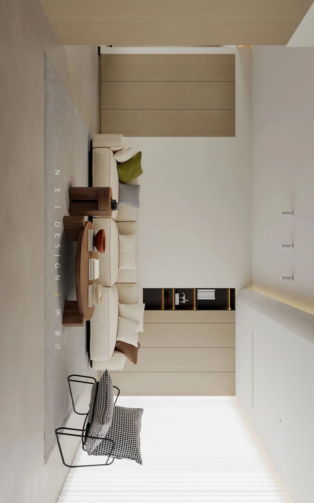 桂林院子大平层自然美学与亲子空间融合设计丨中国桂林丨内空间设计机构-10