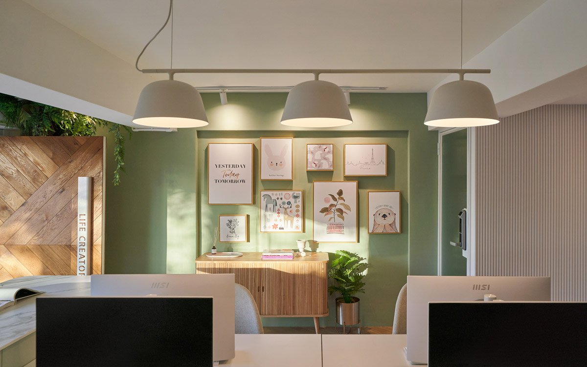 散發家的歸屬感，環繞在遼闊綠意和日光之中的愜意工作空間：Life Creator 樂創設計辦公室 — Hey!Cheese-20