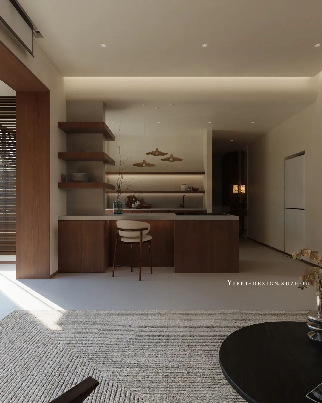 苏州老钱风家装设计丨中国苏州丨YIBEI DESIGN-12