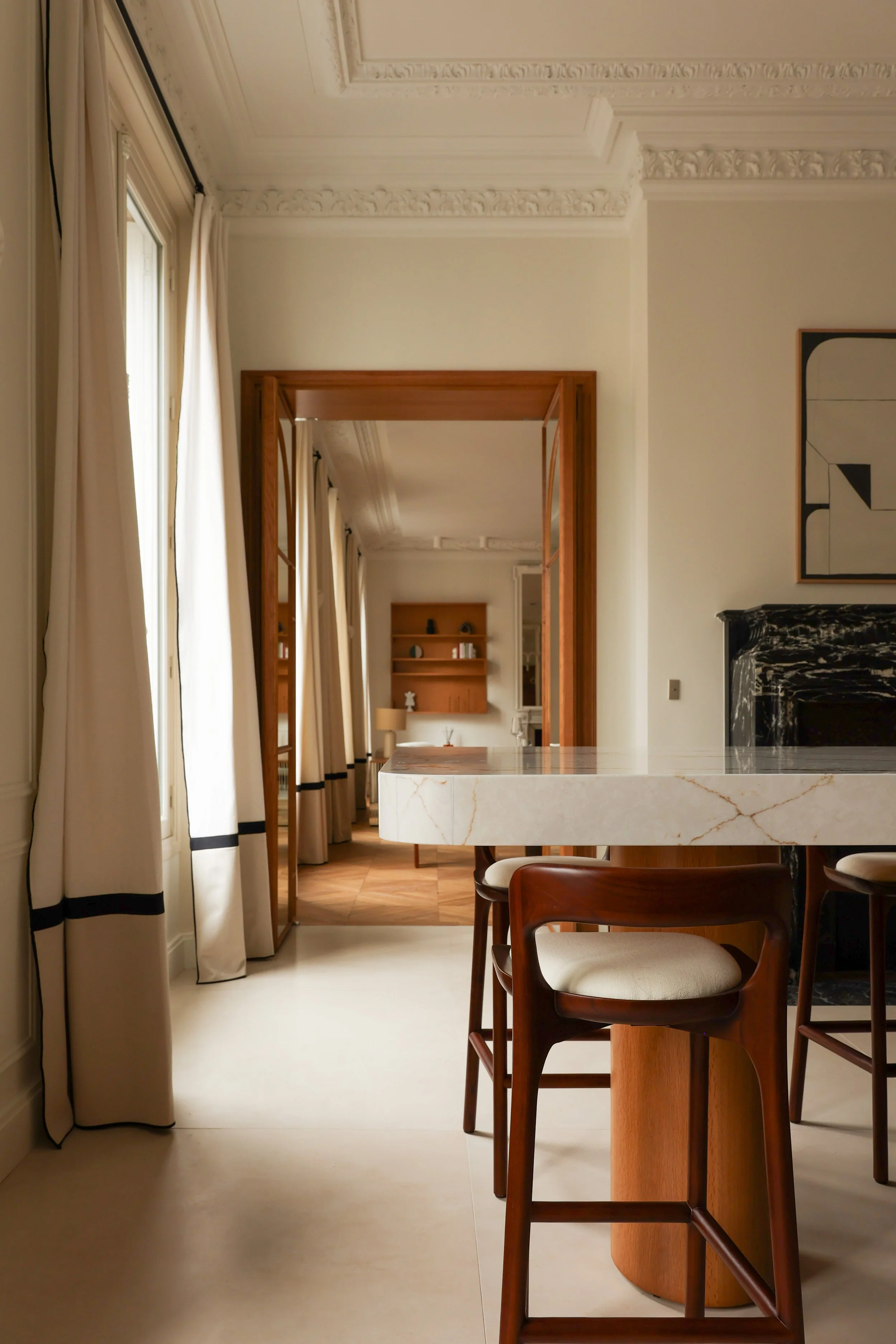 金字塔公寓丨法国巴黎丨Studiolouismorgan-34