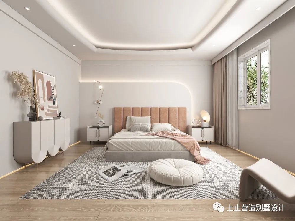 高迪曲线之美,上止营造空灵家居空间丨上止营造别墅设计-24