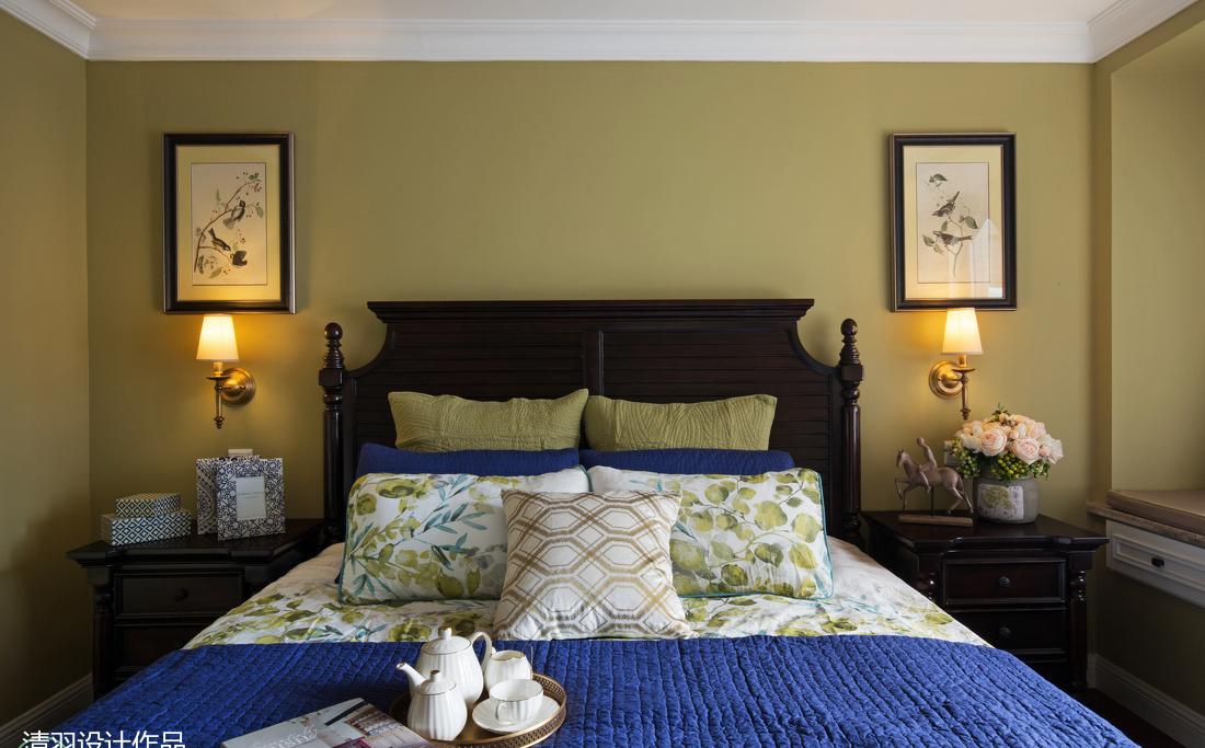 清羽设计 · 阳光棕榈滩美式家居空间-30