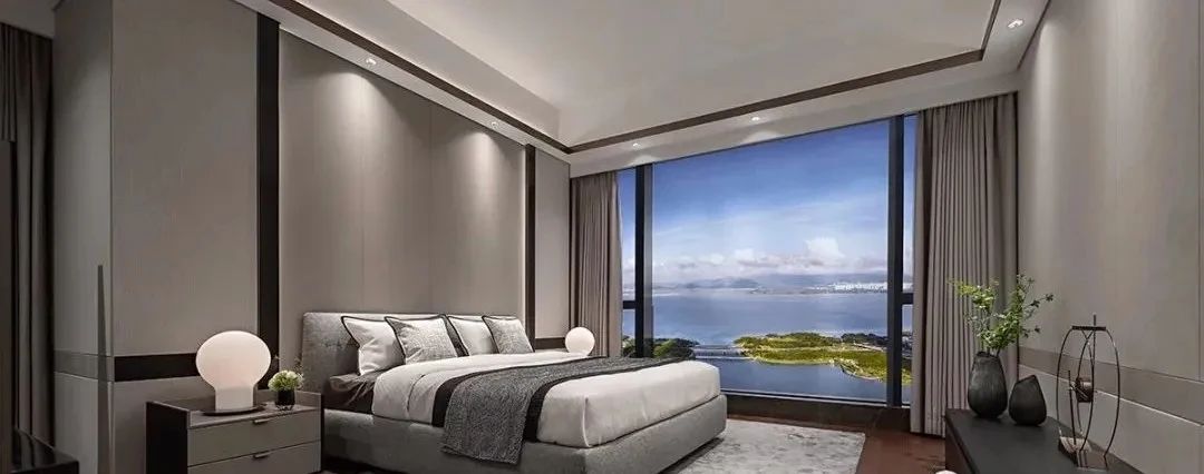 深圳湾顶级豪宅大平层样板间 让景观与室内融为一体  SCDA新作-22