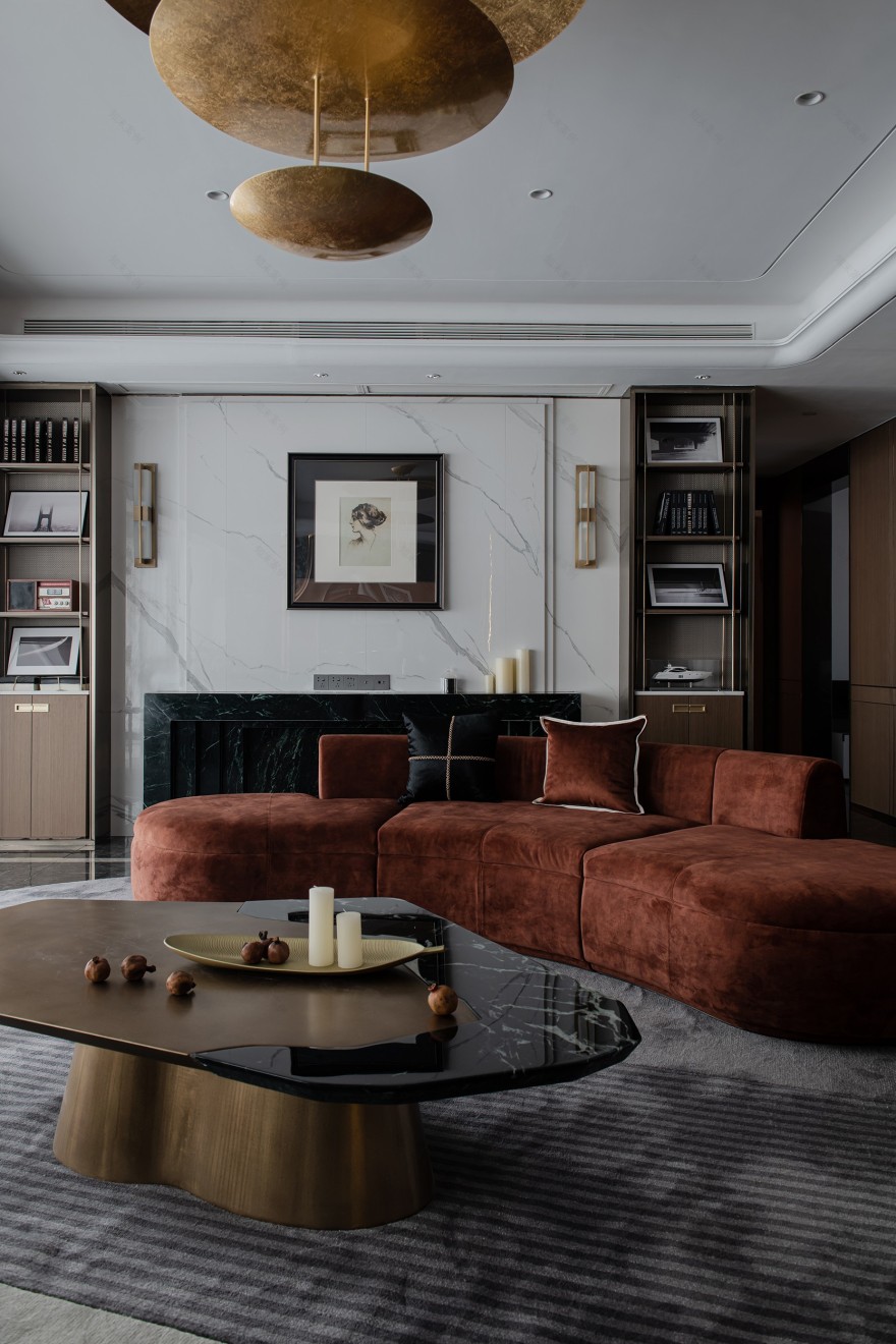 湖南沅陵 215 户型样板房丨中国湖南丨广东匠著装饰设计工程有限公司-14