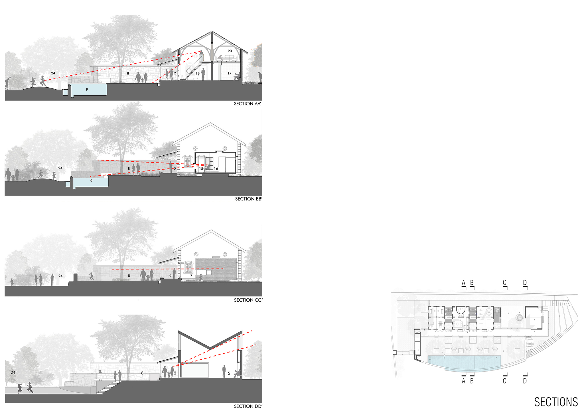 印度 The Verandah Clubhouse 会所设计-20