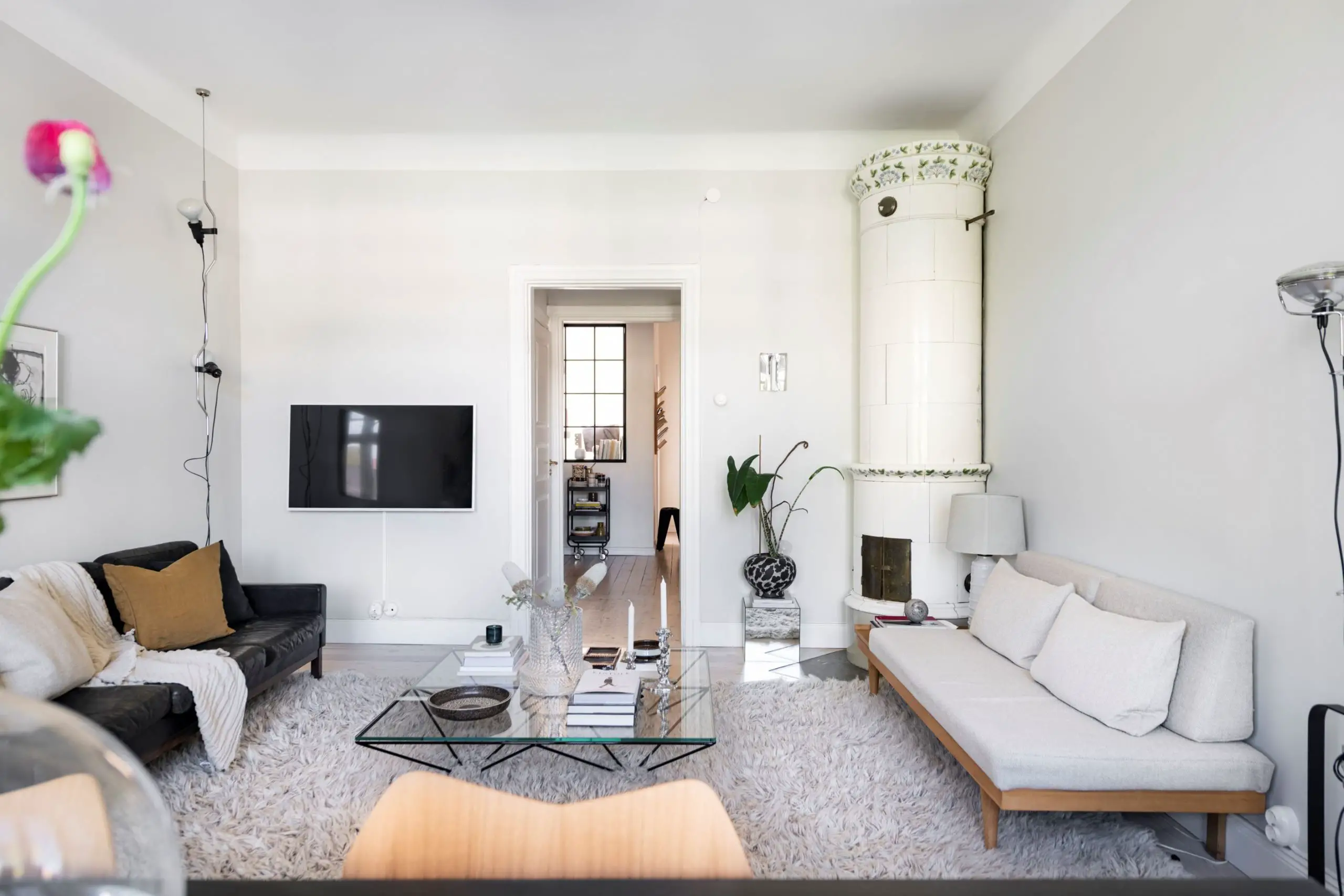 瑞典 69m2 复古两居，尽显设计大师经典之作-4