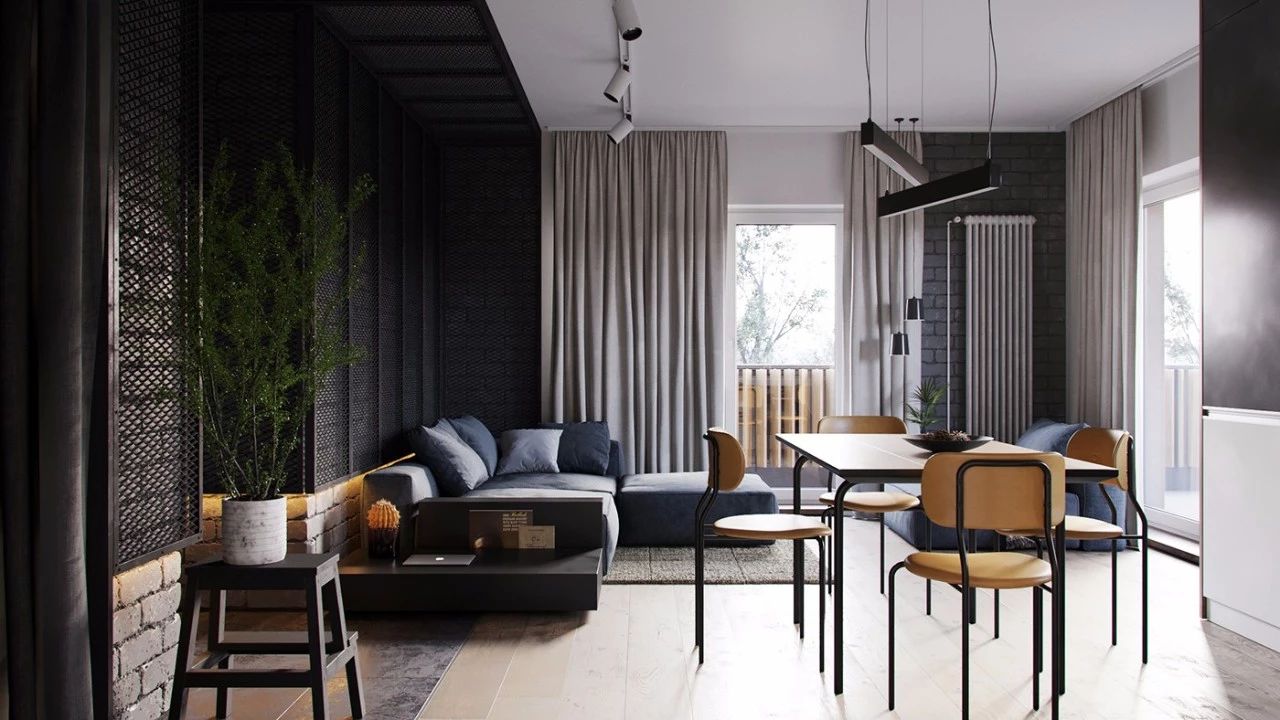 轻工业风 LOFT 住宅设计丨Form8 studio-7