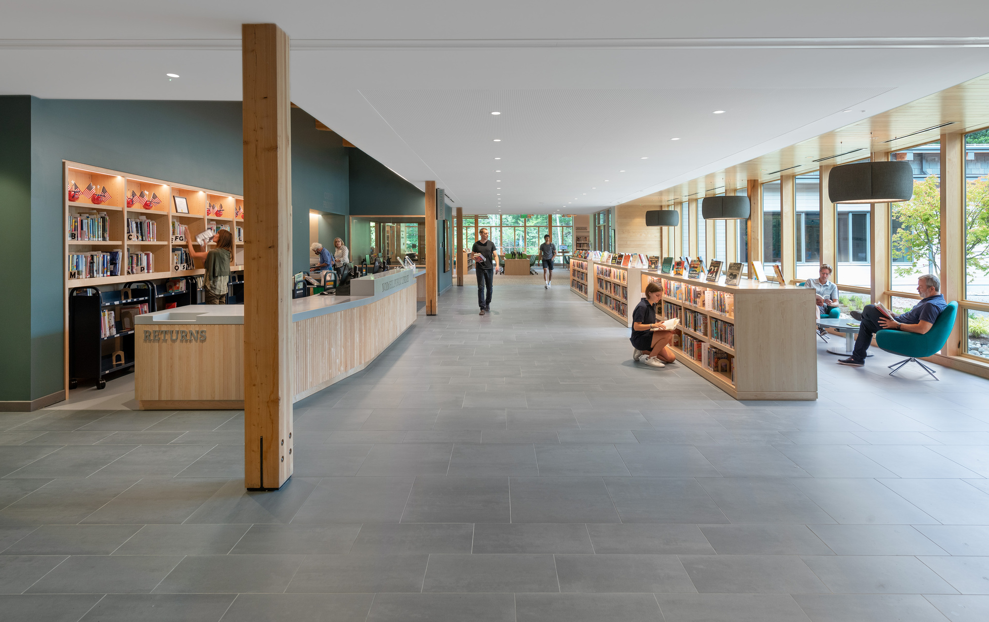 诺威尔公共图书馆丨美国丨Oudens Ello Architecture-23