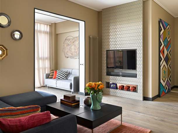 90平方米两居室公寓室内设计-14