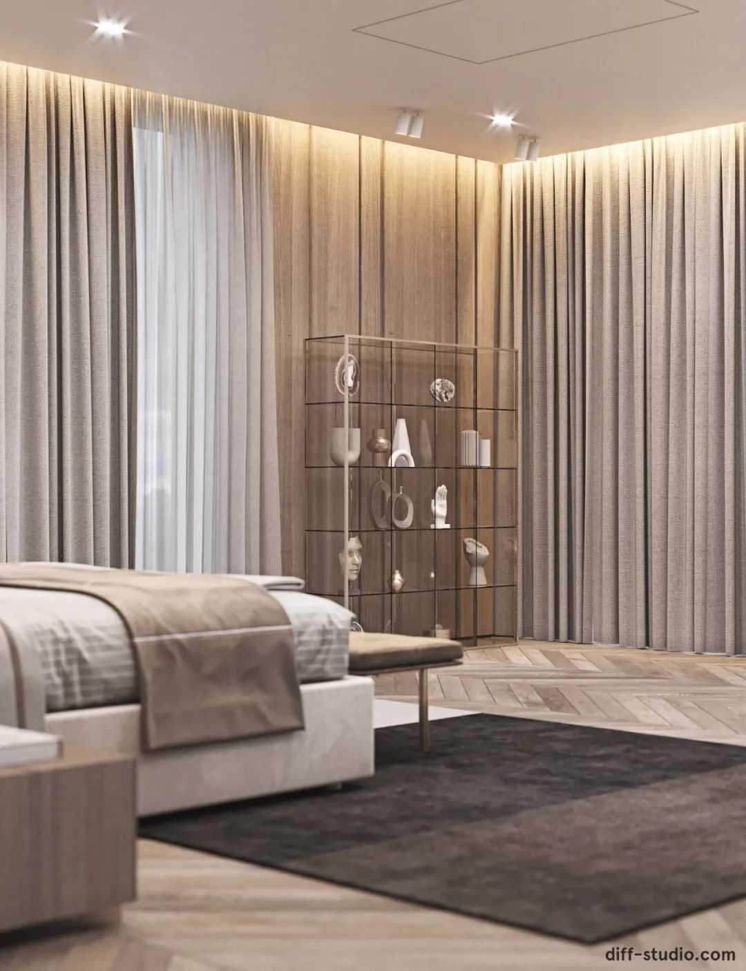 乌克兰基辅 1600㎡新古典奢华大宅丨Diff.Studio-45