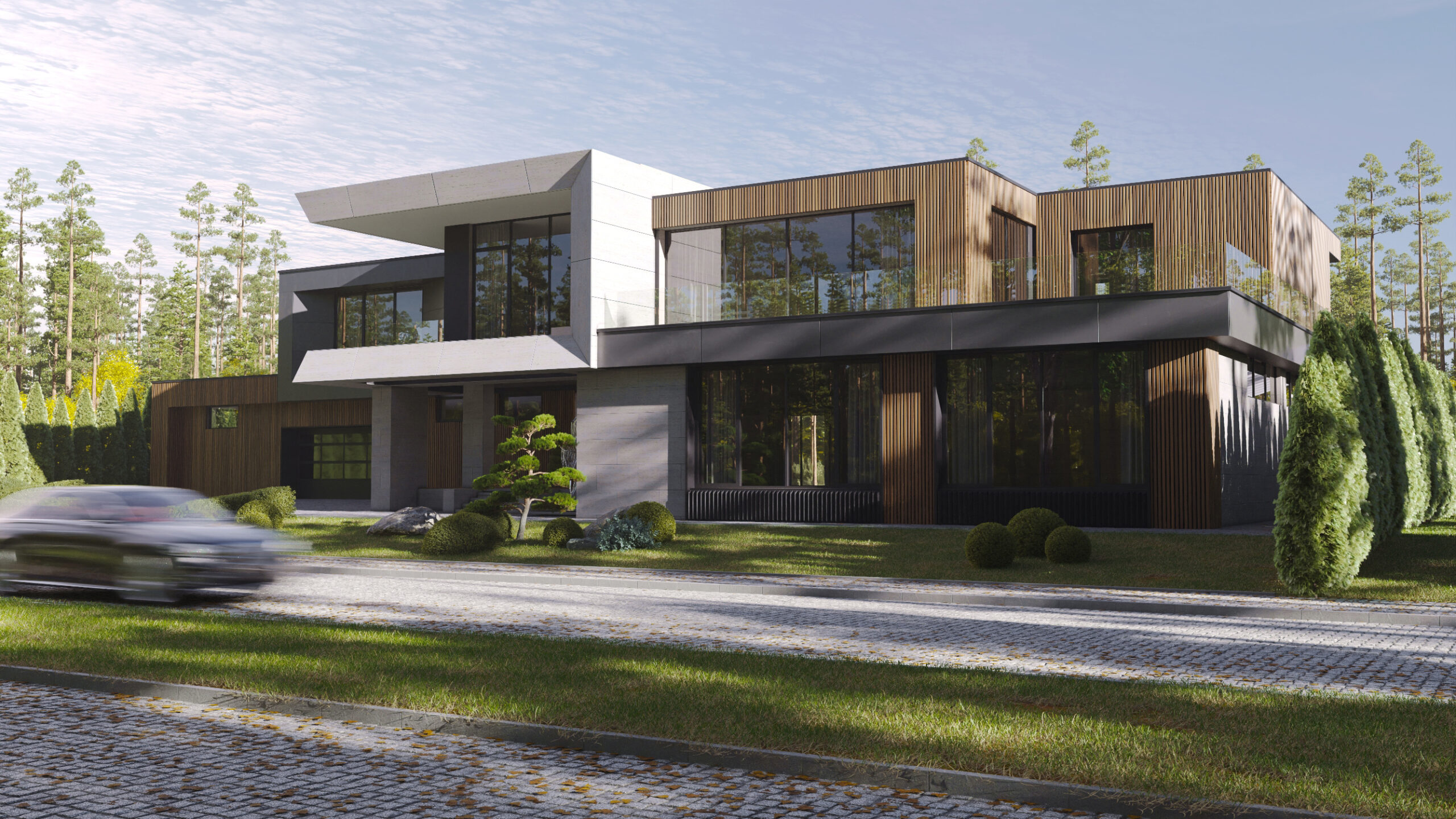 коттеджа «Миллениум» 900м²重建项目丨бюро ARXY-15