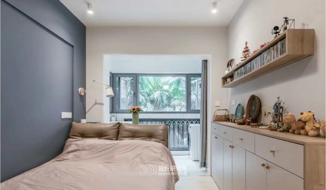 78 平米北欧风之家 | 墨绿背景墙的稳重与雅致-44