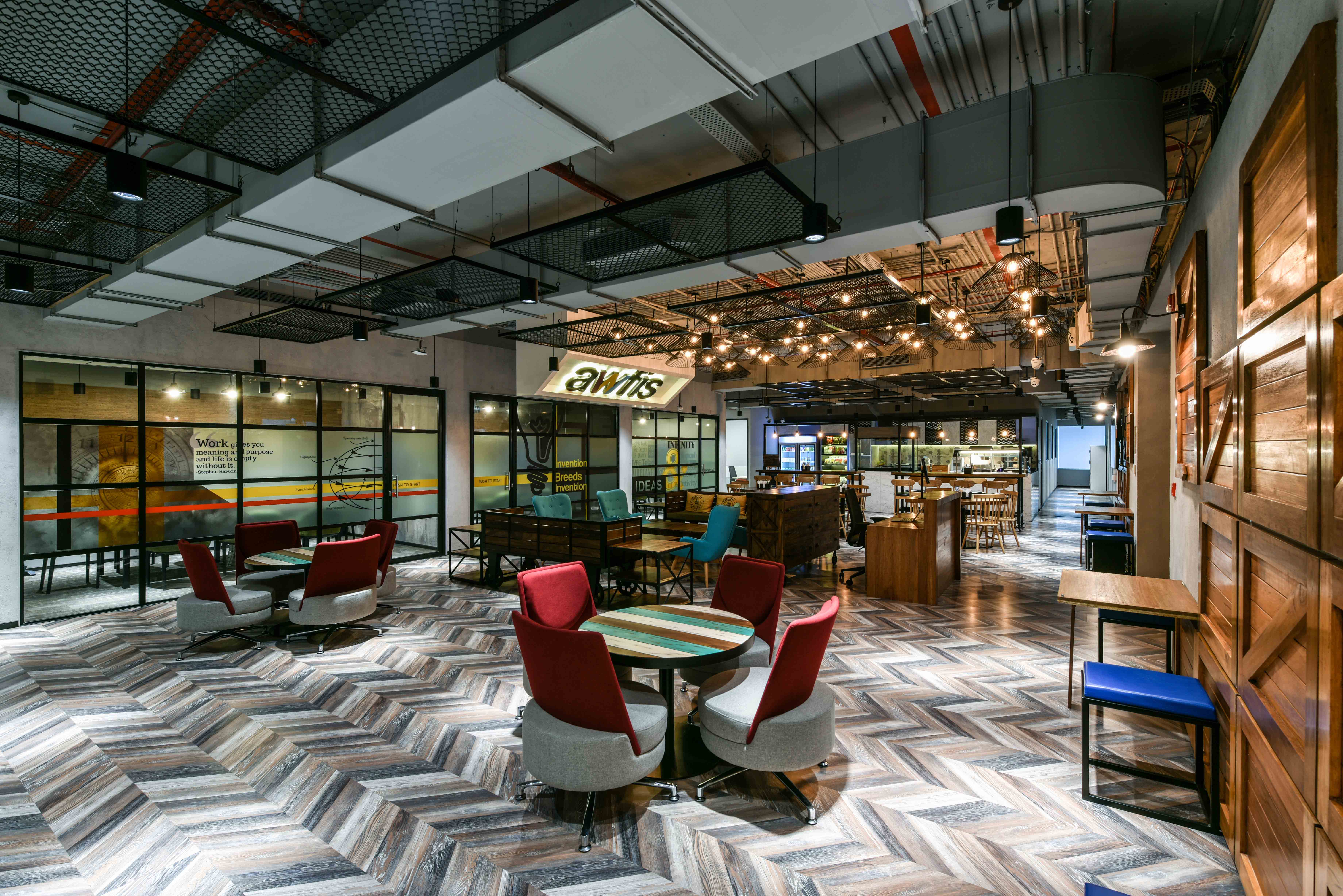 AWFIS BKC Mumbai | 工业风创意办公空间-29