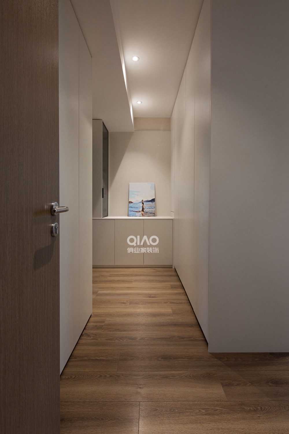 宏声公寓现代原木风装修案例丨中国重庆丨重庆俏业家装饰-49