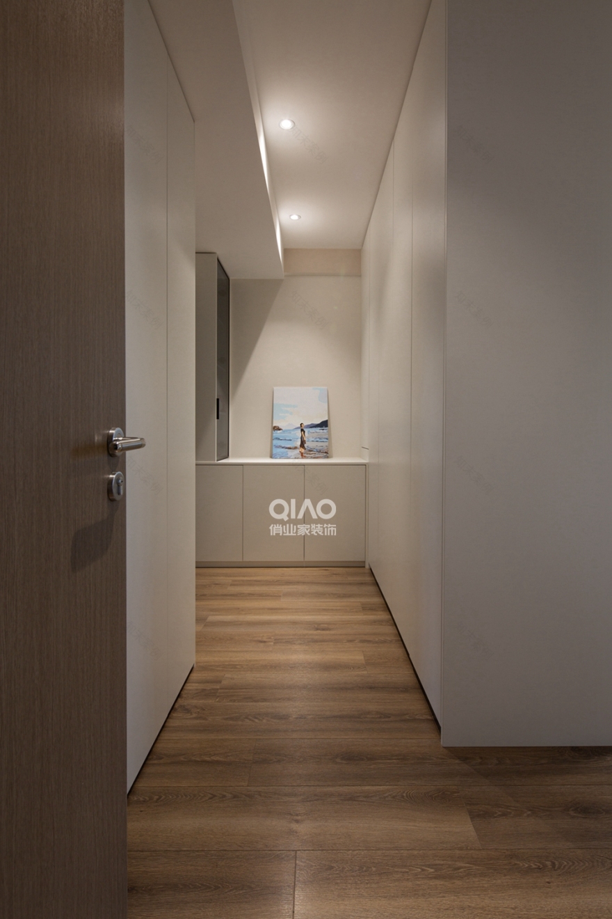 宏声公寓现代原木风装修案例丨中国重庆丨重庆俏业家装饰-49