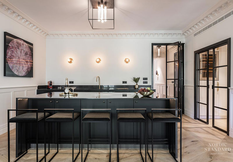 Madrid 经典建筑中的时尚公寓设计-6