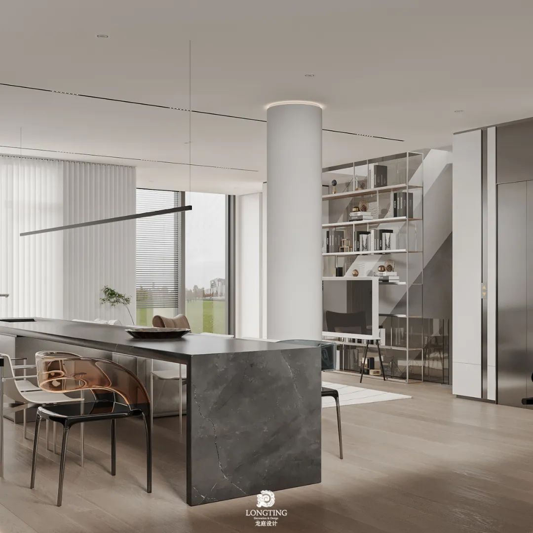 湖州府现代简约排屋设计丨中国湖州丨陈会斌-56