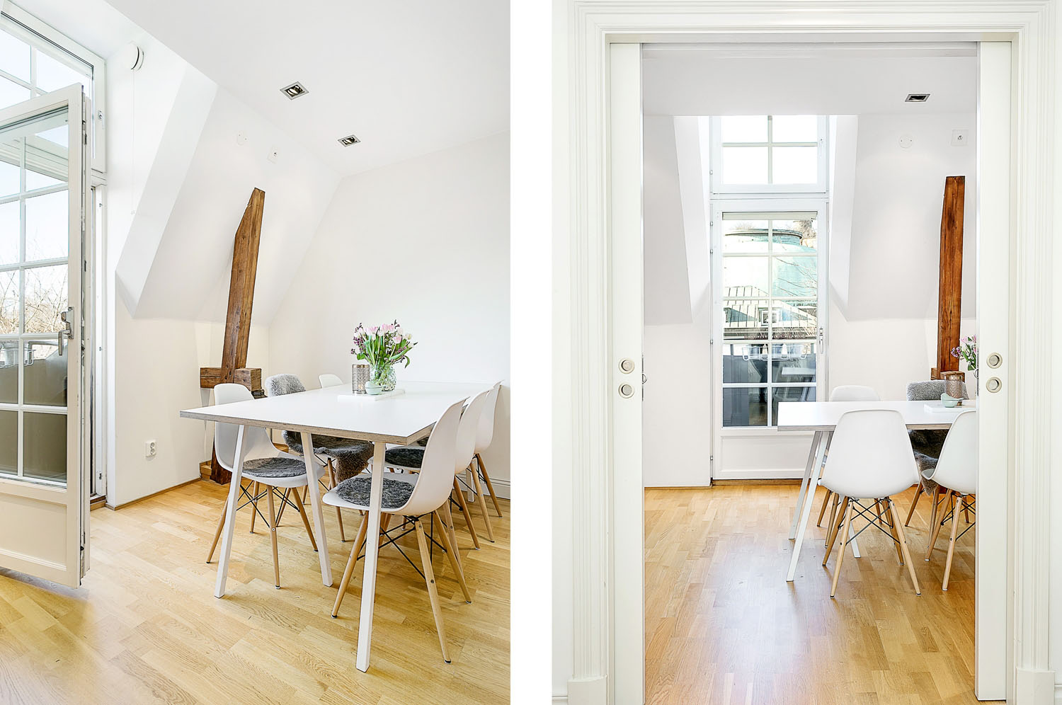 白色梦幻88平两居室公寓设计-9