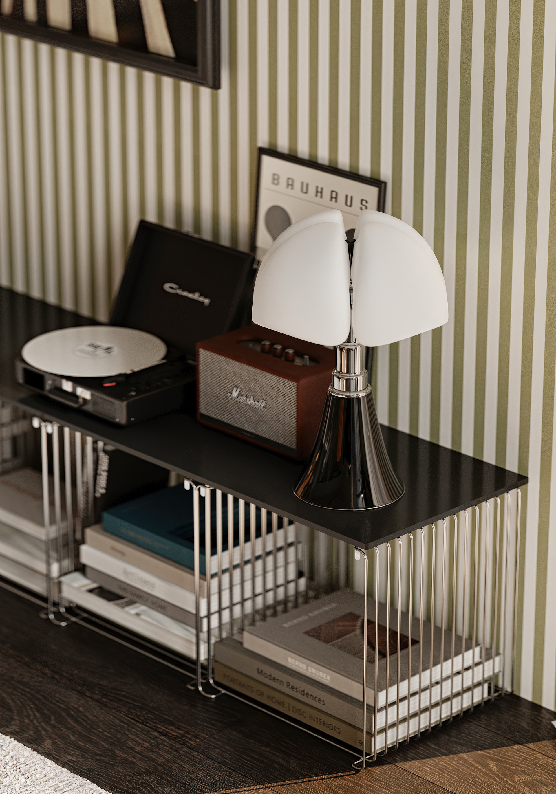 Mid-Century Style Home | Living Area-8