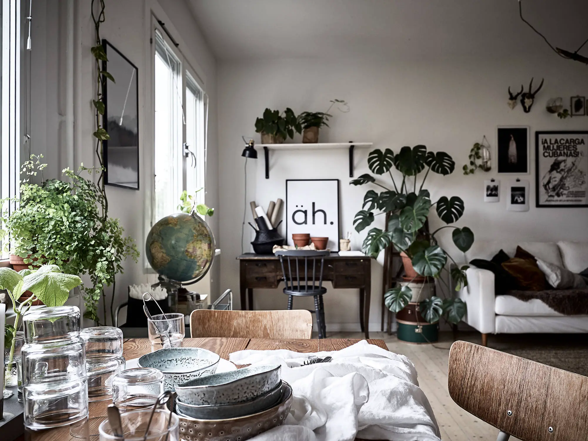 瑞典一室公寓 | 绿意盎然的自然设计-1