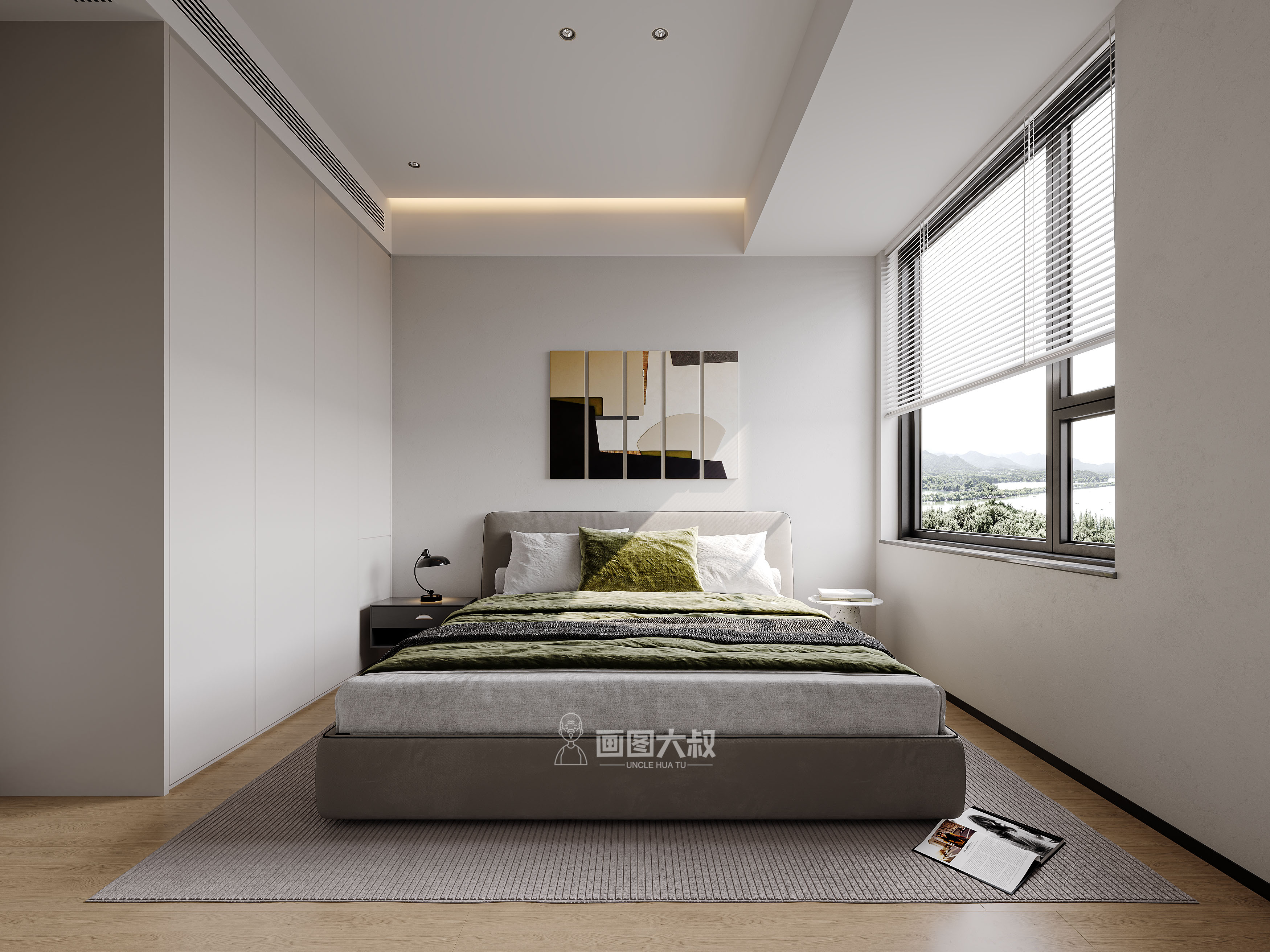 现代黑白灰表现-16