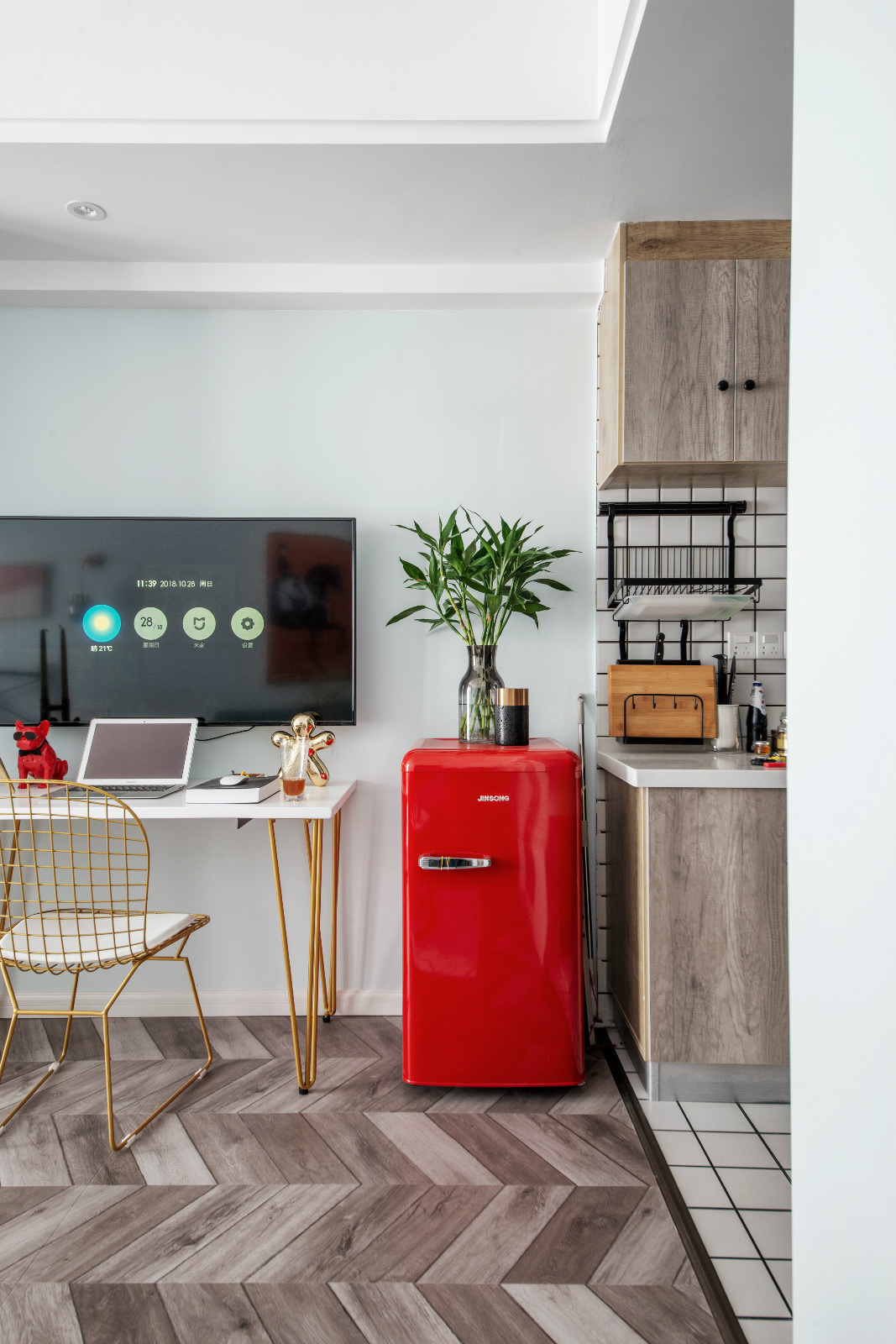 南京王府国际花园 40 平米现代轻奢公寓设计-28