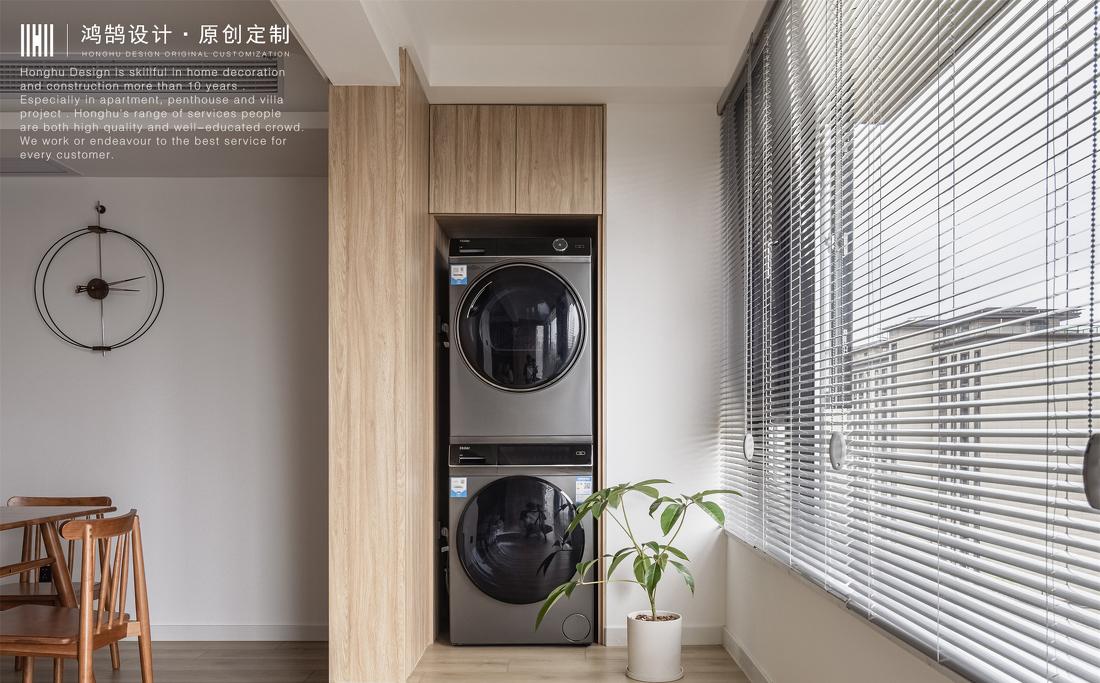 沪漂 IT 男的原木风家装之旅丨鸿鹄设计-74