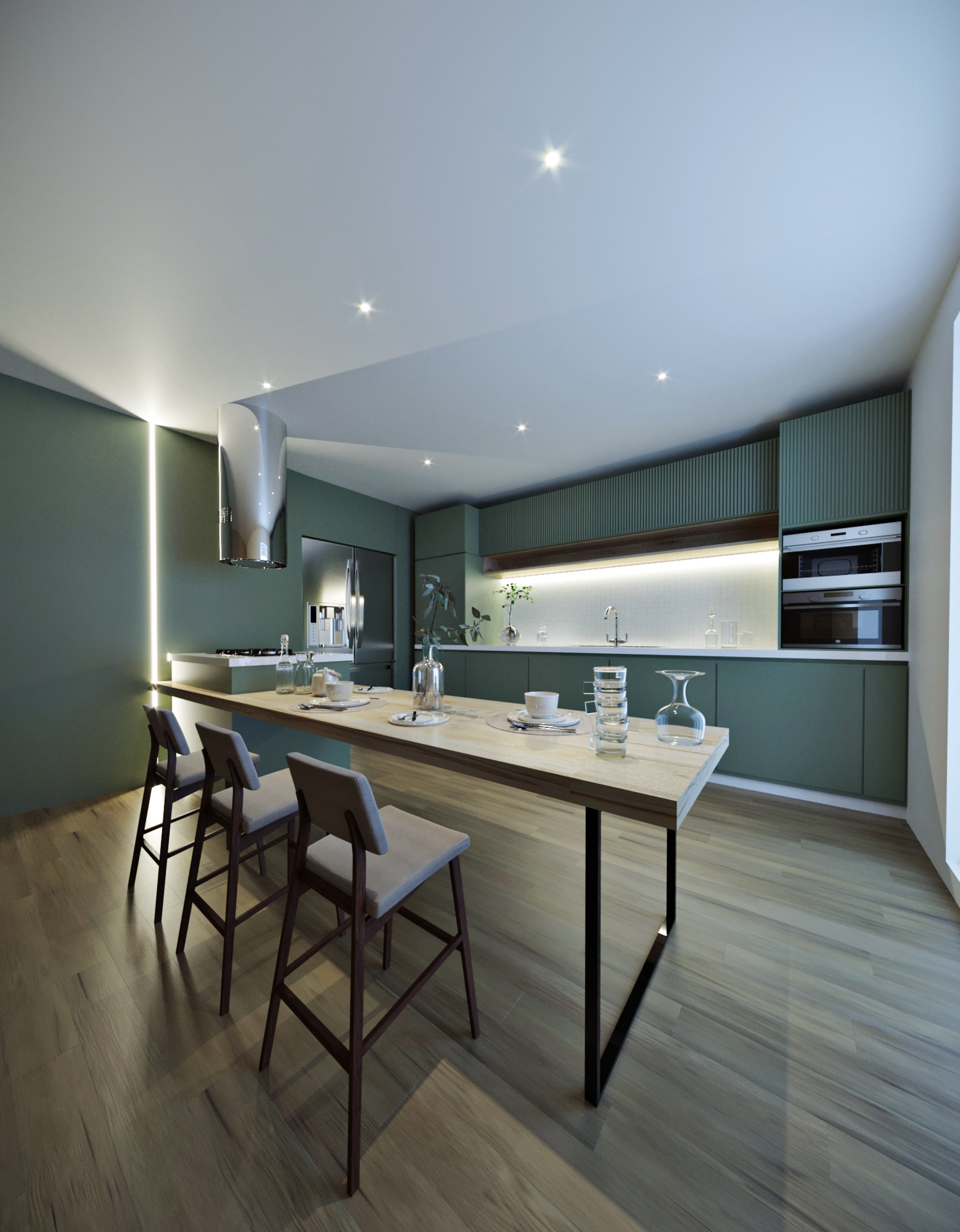 KITCHEN DESIGN - GREEN-7