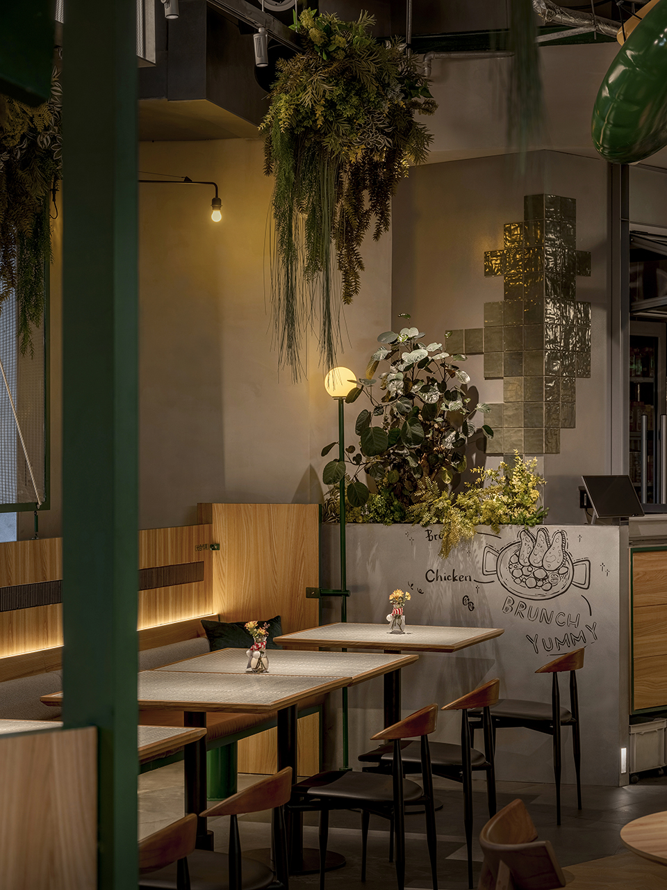 OPEN O2光合作用西餐厅丨中国沈阳丨甲板设计-26