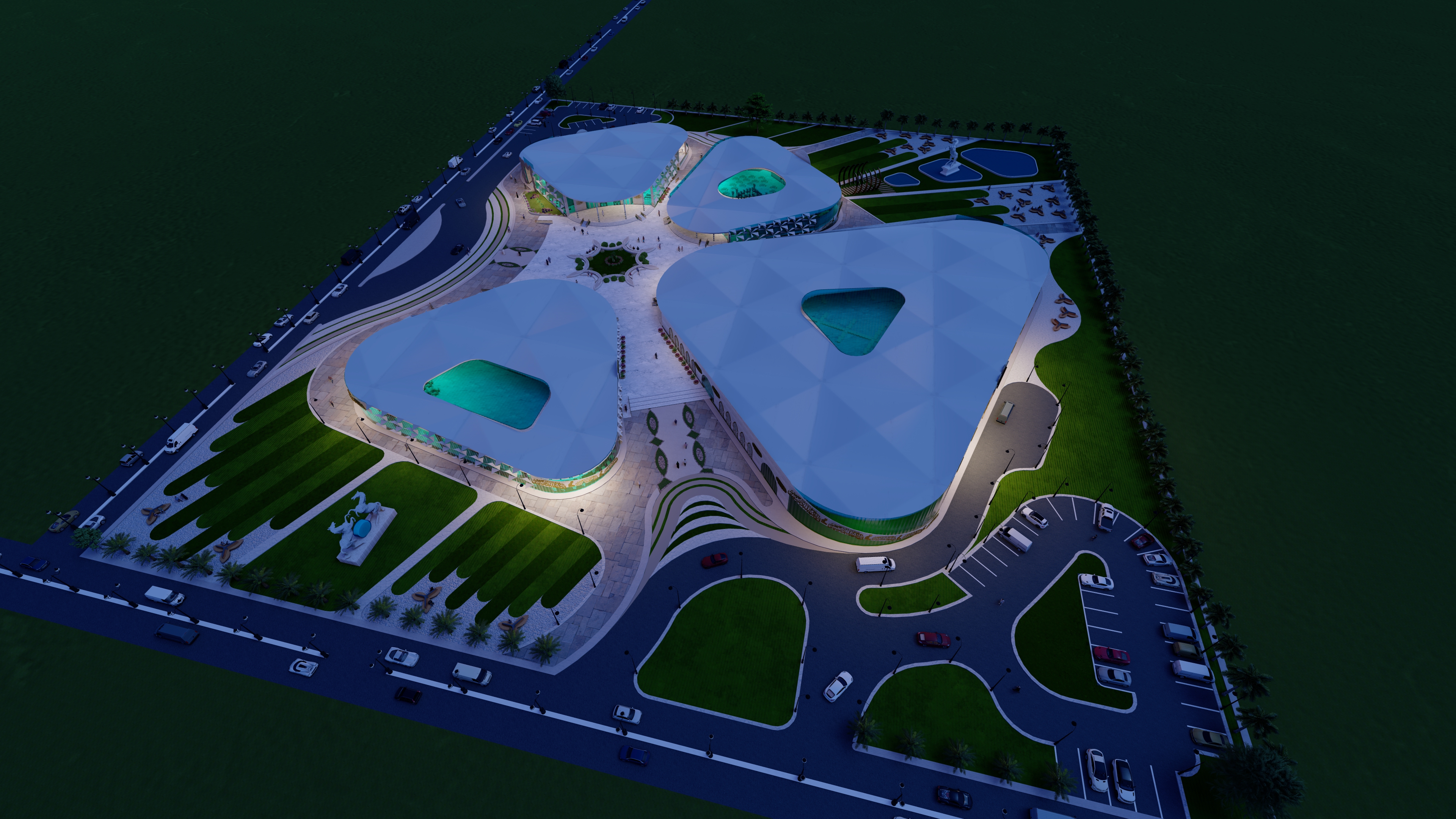 GRADUATION PROJECT ( ISLAMIC MUSEUM IN NEW RASHID )-18