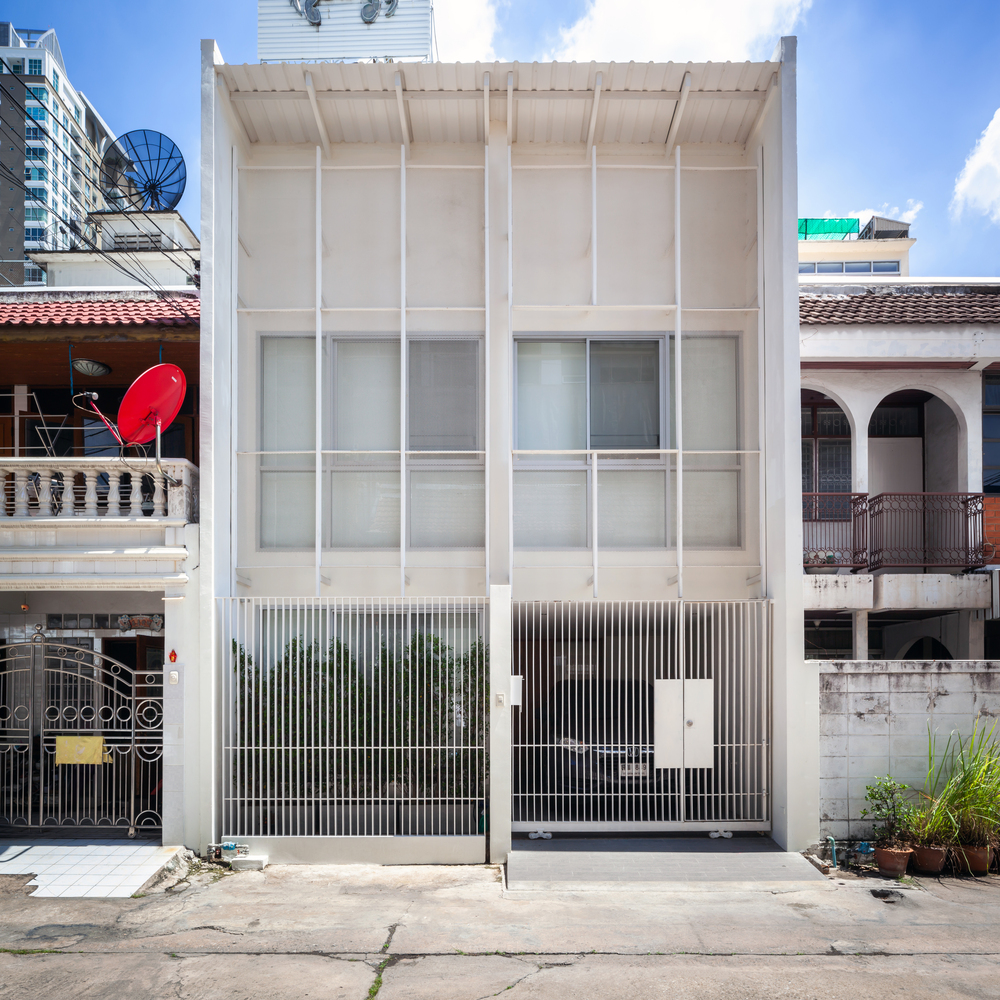 废弃联排别墅的轻盈翻新-65