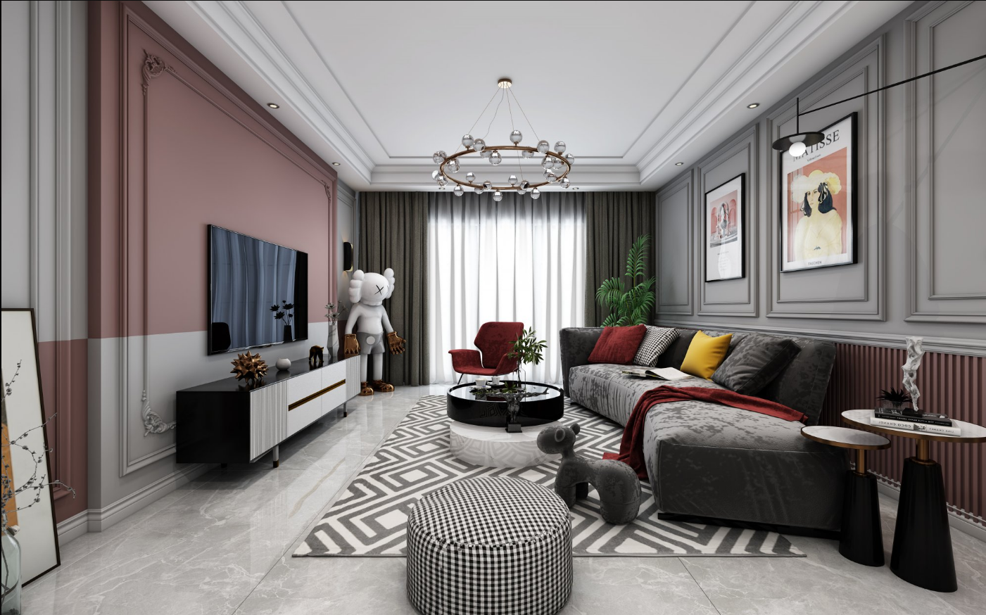 现代简欧住宅-3