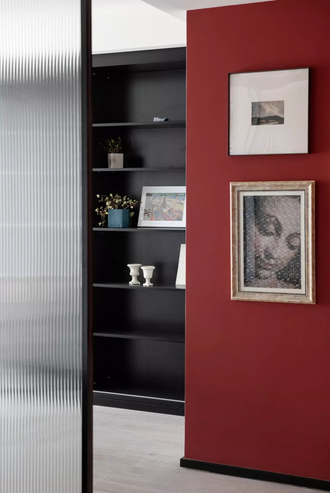 115㎡多彩混搭住宅,打造轻奢复古艺术空间-39