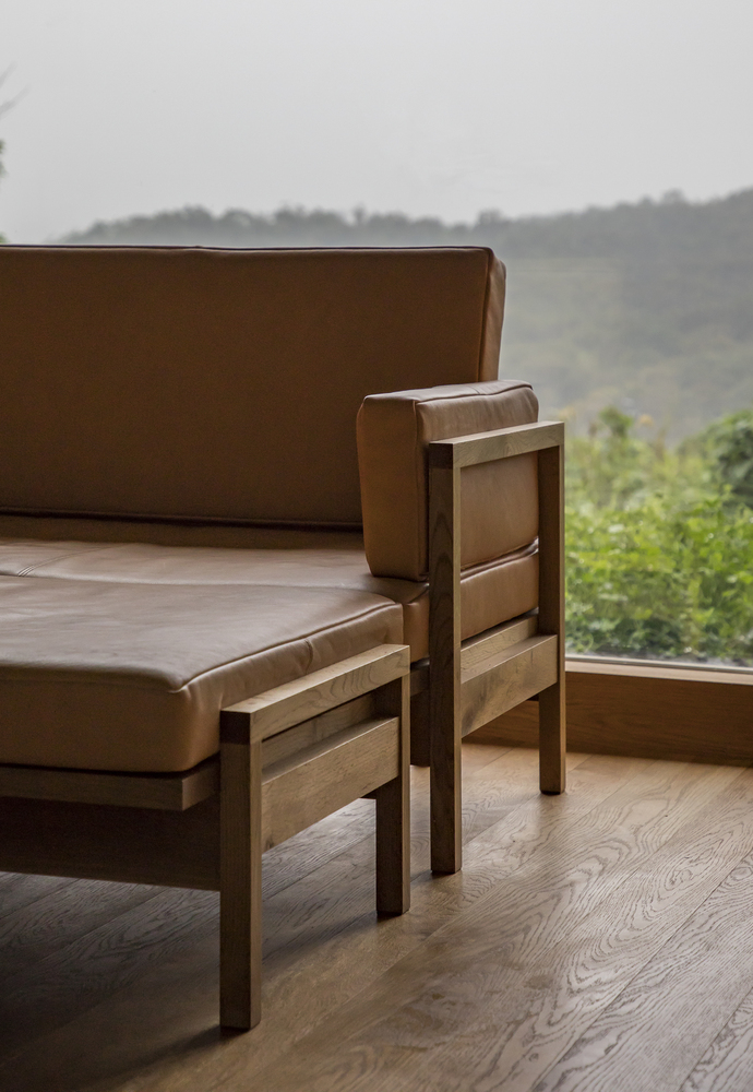 日本 Nagakute 现代白橡木住宅-38