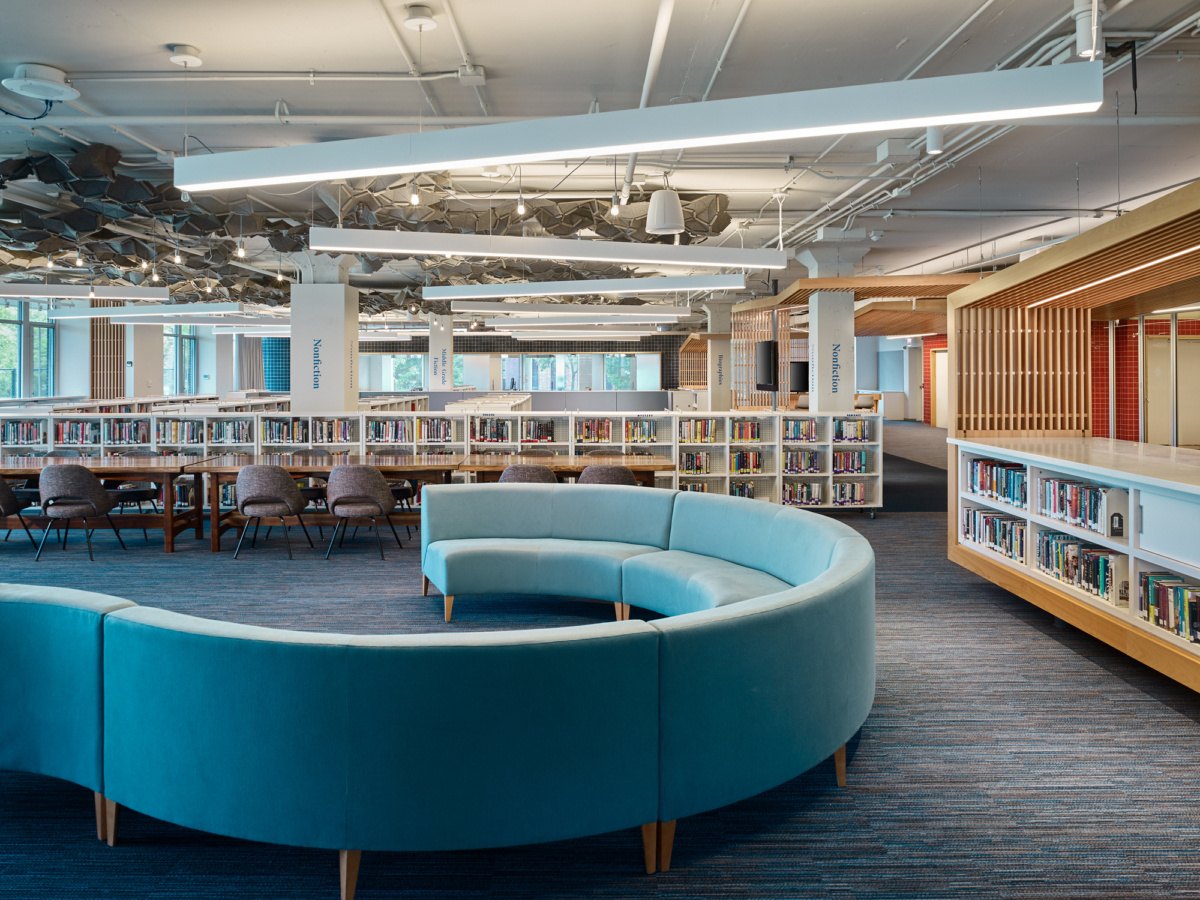 弗朗西斯·W·帕克学校科弗勒家族图书馆-13